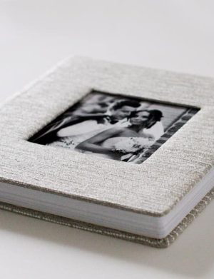 Album foto Nuntă / Botez, Textil, 30×20 cm, landscape, 20 pagini, 10 file, CAB311014