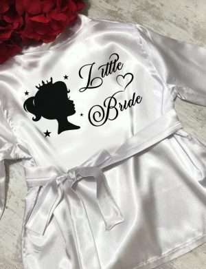 Halat din satin, fetita, Little Bride – ACD404005