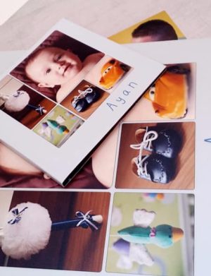 Mostră Album foto Nuntă / Botez, Soft Cover, 15×150 cm, pătrat, 4 pagini, 2 file, CAB311004