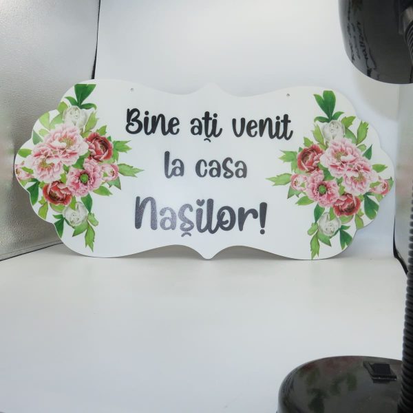 Pancarta nunta Bine ati venit la casa Nasilor ILIF310030 (9)