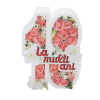 Aranjament 18 ani cu flori de sapun si matase roz si alb ILIF302031 1