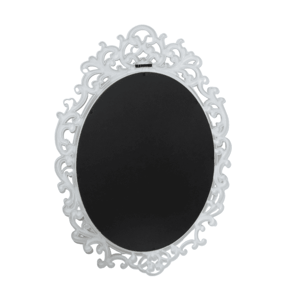 Oglinda miresei, forma ovala in stil victorian, model alb ILIF309045 (1)