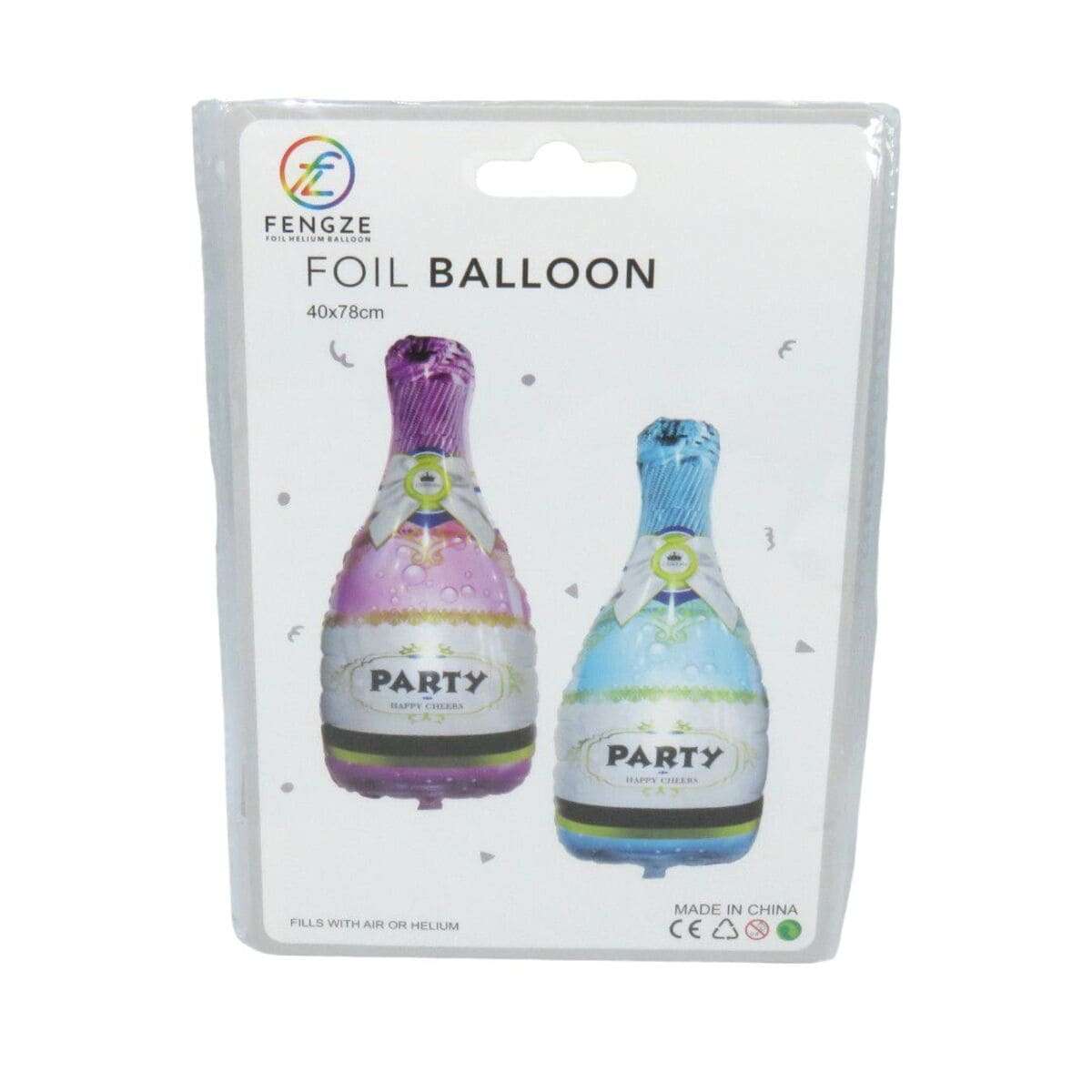 Balon din folie, Sticla bleuroz ILIF402016 (1)