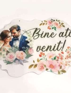 Pancarta nunta – Bine ati venit – ILIF403015