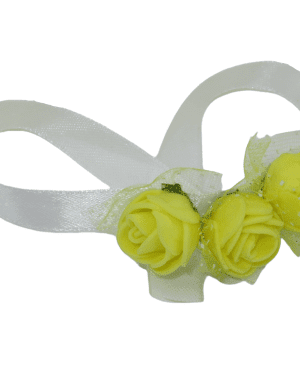 Corsaj domnisoare de onoare, set 5 buc, flori galbene – ILIF203065