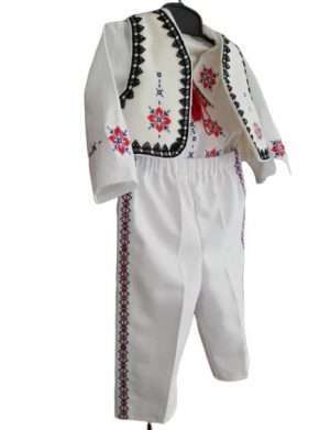 Costumas traditional de botez pentru baietel – LLDJ014