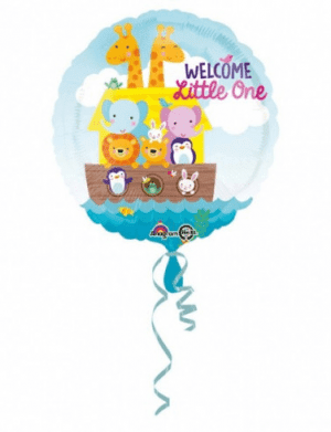 Balon folie 45 cm Animalute Welcome Little One – FTB049