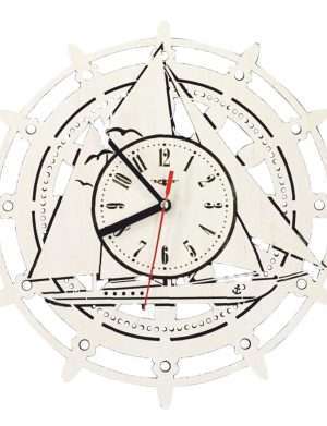 Ceas Barca, ideal pentru un iubitor de apa ori pentru office, diametru 30 cm – OMIS01218
