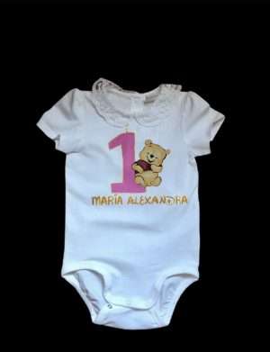 Body/Tricou personalizat prima aniversare Ursulet, AHGL13279