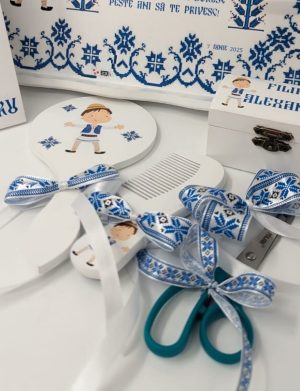 Set Tavita Mot Traditional (turta), 7 piese, personalizat, DSPH1611