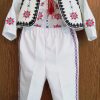 Costumas traditional de botez pentru baietel LLDJ014 (2)