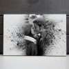 Tablou canvas personalizat cu fotografia ta Splashes of love dim. 60x40 cm OPB1918 1