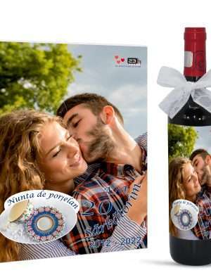 Set cadou, Nunta de Portelan, aniversare 20 ani de casatorie, ILIF11212