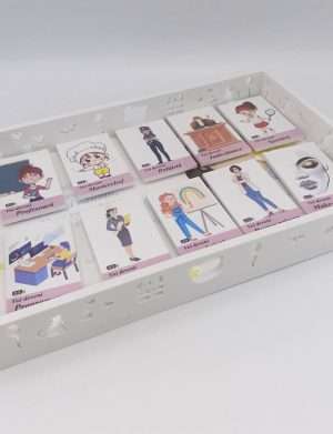 Tavita mot cu 10 meserii, Fetita, model nepersonalizat, ILIF201014