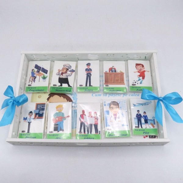 Tavita mot cu 10 meserii, Baietel, model nepersonalizat, ILIF201013 - imagine 13