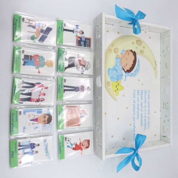 Tavita mot cu 10 meserii, Baietel, model nepersonalizat, ILIF201013 - imagine 12