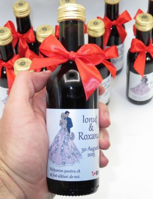 Marturie nunta Sticluta de Vin personalizata, Vals – ILIF203038