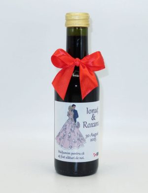 Marturie nunta Sticluta de Vin personalizata, Vals – ILIF203038
