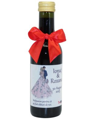 Marturie nunta Sticluta de Vin personalizata, Vals – ILIF203038