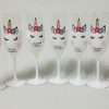 Pahare botez cu unicorn realizate manual 23h Events 3