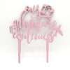 Topper personalizat..poate fi vopsitin orice nuante..15 cm inaltime 23h Events 3