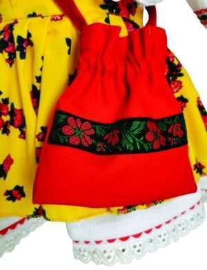 Costumas traditional botez, fetita, Mandra Romanca-ILIF204059