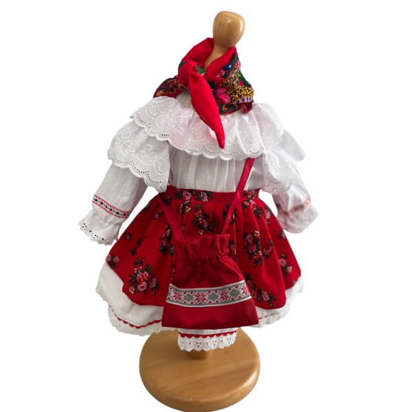Costumas traditional botez, fetita, Romancuta-ILIF204061