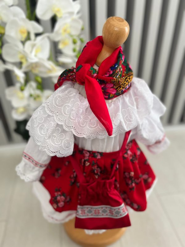 Costumas traditional botez, fetita, Romancuta-ILIF204061 - imagine 6