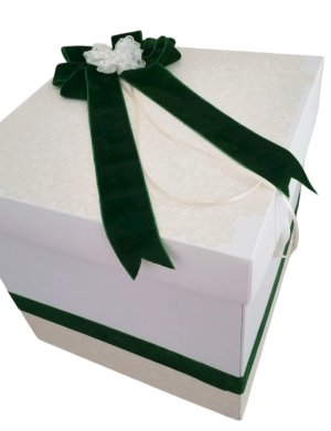 Cutie dar de botez, Verde Smarald – DSPH204005