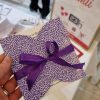 Invitatie nunta model Damasc, mov MIBC205009