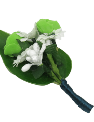 Cocarda de pus in piept pentru socri/matusi/unchi, verde – ILIF206045