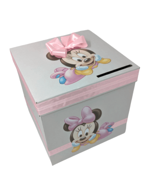 Cutie dar de botez Minnie Mouse nepersonalizata DSPH206001 1