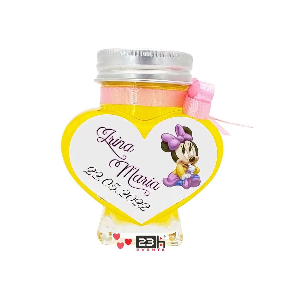 Marturie botez Minnie personalizat 23h Events 2 1