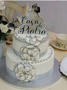 Topper tort de nunta, Casa de Piatra ILIF206075 63813 (1)
