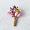 Cocarda colorata din flori uscate AMB209003 23h Events 13
