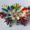 Cocarda colorata din flori uscate AMB209003 23h Events 15