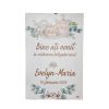 Tablou Bine Ati Venit! pentru botez, Pure White, dim. 94x55cm ILIF211031 (1)