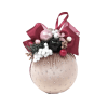 Glob de Craciun decorat manual diam. 12 cm – DSPH212001 1