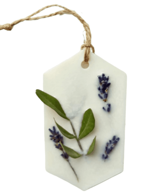 Tableta parfumata din ceara soia, cu parfum de lamaie & lavanda – AMB301001