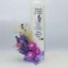 Lumanare Nunta model personalizat decor cu flori uscate mov ILIF302045 11