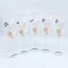 Set 5 pahare personalizate botez pentru parinti nasi si moasa model deosebit FEIS301001