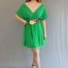 Rochie versatila scurta cu tulle domnisoare de onoare din lycra rosu AGB304013 2 1