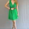 Rochie versatila scurta cu tulle domnisoare de onoare din lycra rosu AGB304013 4