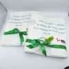 Set prosoape brodate Nasi de botez personalizate cu nume ILIF304013 5