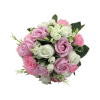 Buchet mireasa cu trandafiri roz ILIF305051 1
