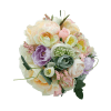 Buchet mireasa din flori de matase multicolor FEIS305015 1