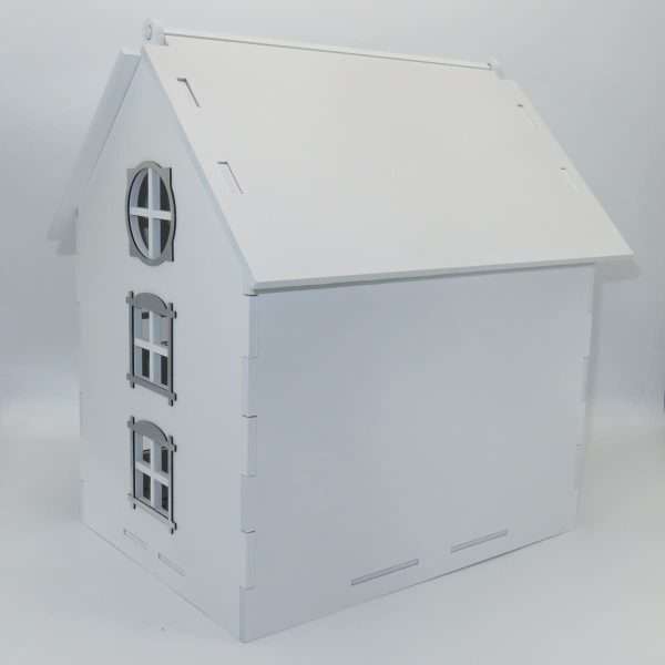 Cutie Dar Nunta Casa de Piatra model casuta cu argintiu 29x24x32 cm ILIF305006 4