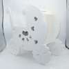 Cutie dar botez forma de Carucior alb ILIF305080 4