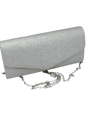 Gentuta tip clutch de culoare argintie – ILIF305045