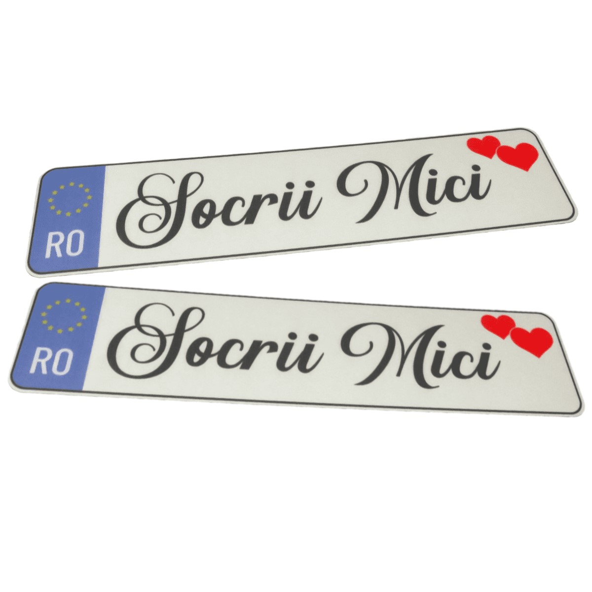 Decor masina, numar auto pentru nunta, Socrii Mici ILIF309037 (4)